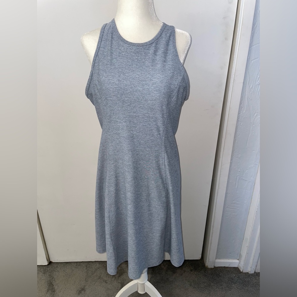 Outdoor Voices Light Grey Sleeveless Mini Workout Dress Size XL